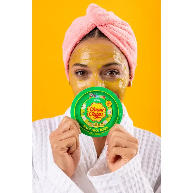 7 Heaven Jelly Chupa Chups Masque à la gelée de pomme - Image 4