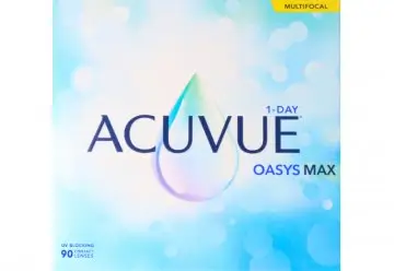 Acuvue 1 Day Oasys Max Daily Multifocal Lenses , 90 unités