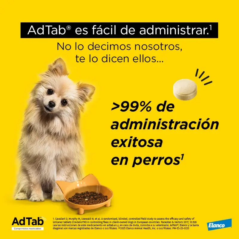 Adtab 900Mg Comprimés à Croquer Chiens 22-45Kg, 2 Comprimés - Image 6