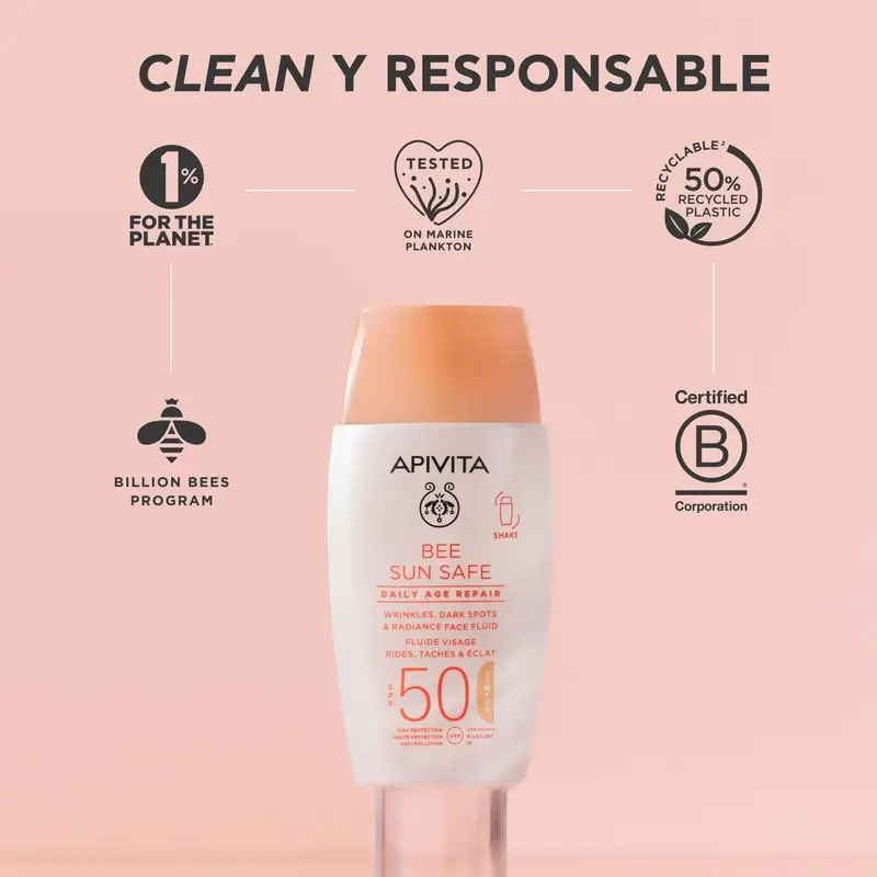 Apivita Apivita Daily Anti-Aging Repair With Colour Spf50, 50 ml - Image 8