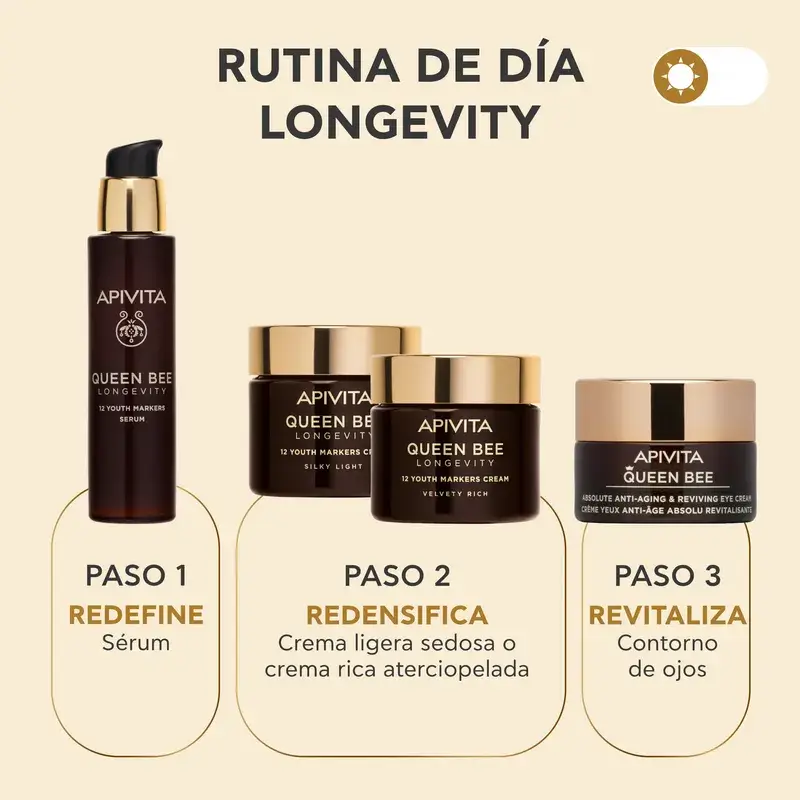 Apivita Queen Bee Longevity Serum 12 Youth Marker, 30 ml - Image 8