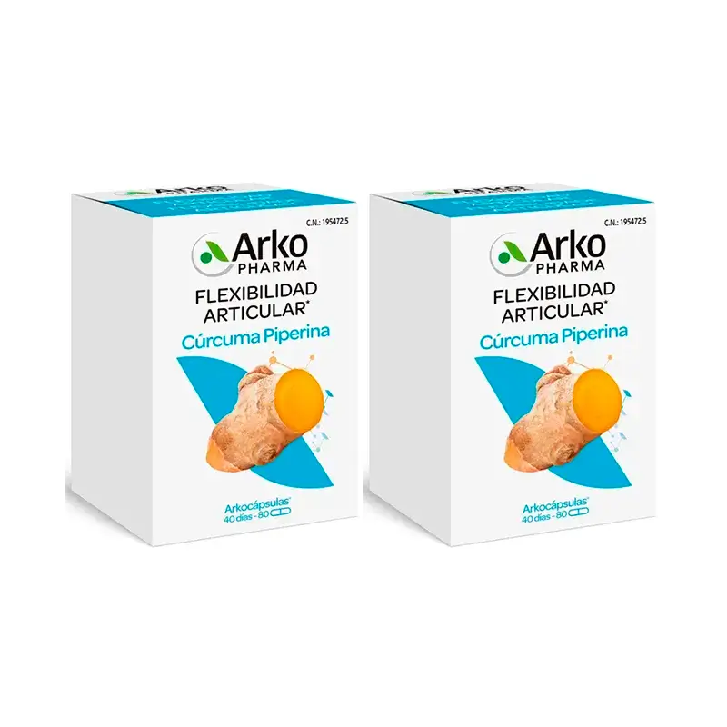 Arkopharma Curcuma Bio, 2X80 gélules