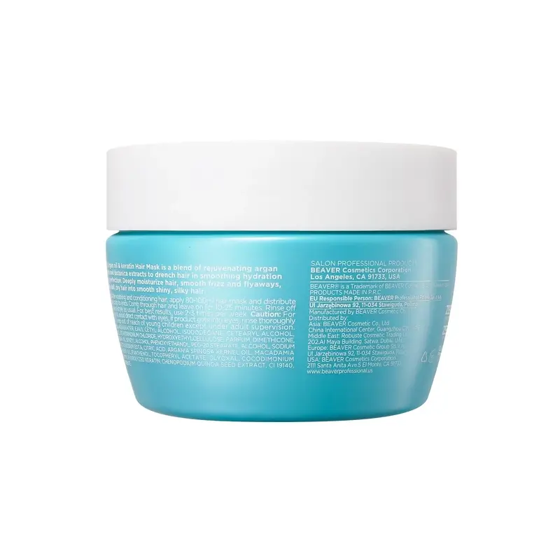 Masque réparateur Beaver huile d'argan et kératine, 250 ml - Image 2