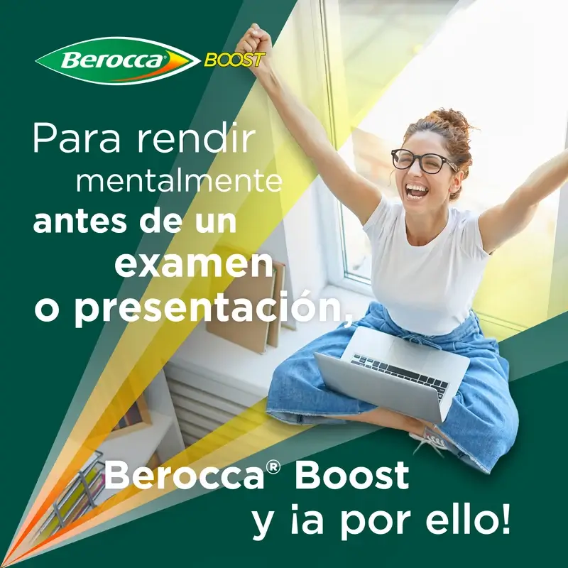 Berocca Boost Magnésium, Vitamines et Minéraux avec Guarana, 30 Comprimés Effervescents - Image 4