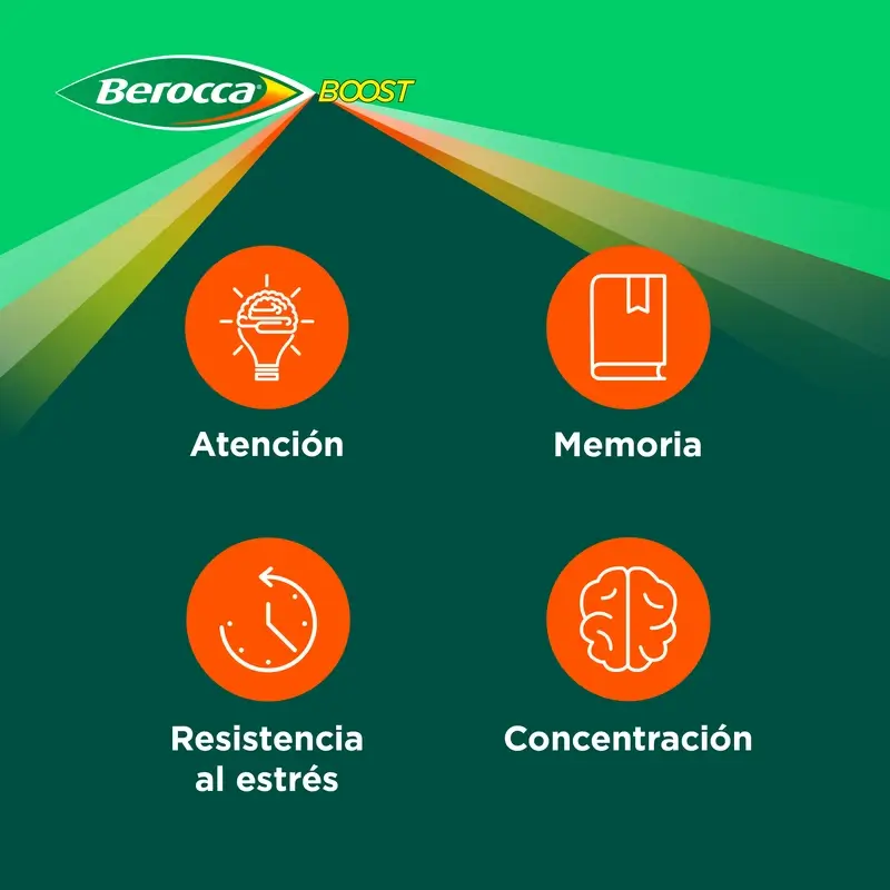 Berocca Boost Magnésium, Vitamines et Minéraux avec Guarana, 30 Comprimés Effervescents - Image 7