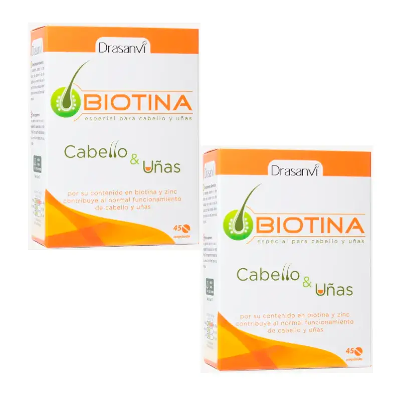 Drasanvi Biotin 400 Mcg , 2X45 Comprimés