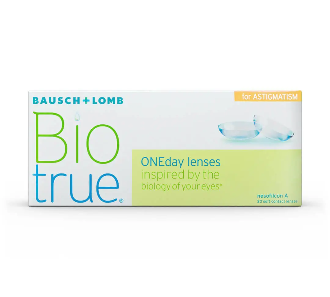 Biotrue One Day Daily Toric Lenses , 30 unités