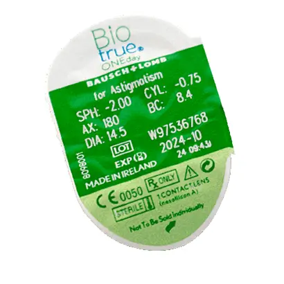 Biotrue One Day Daily Toric Lenses , 30 unités - Image 3