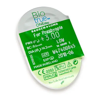 Biotrue One Day Daily Multifocal Lenses , 30 unités - Image 3