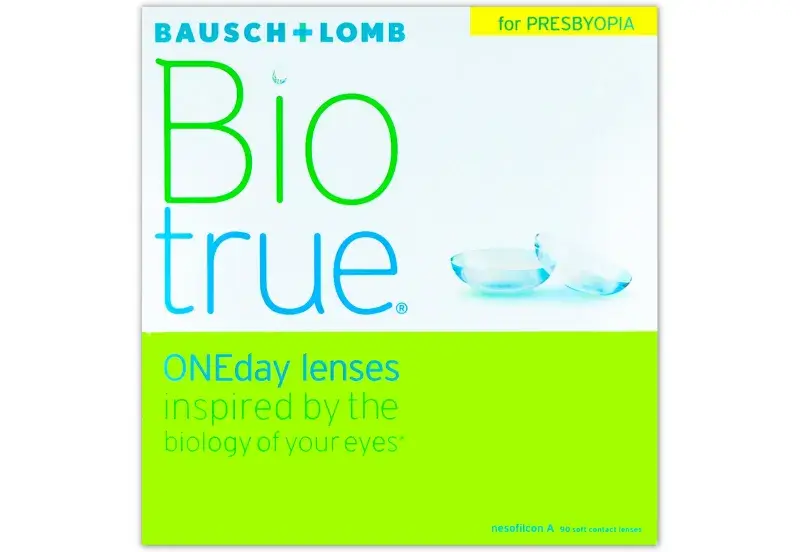 Lentilles journalières multifocales Biotrue One Day, 90 unités