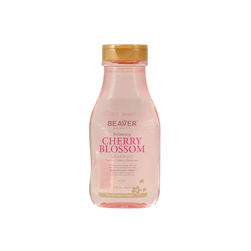 Beaver Minitalla Shampooing séborégulateur Fleur de cerisier , 60 ml