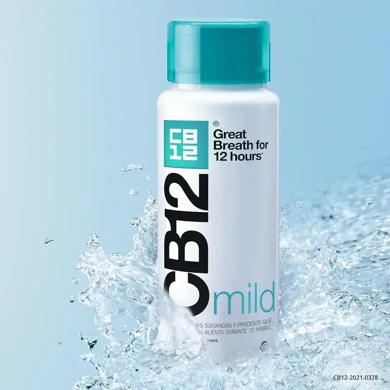 Cb12 Bain de bouche doux Bain de bouche halitose à la menthe douce, 2X250 Ml - Image 10