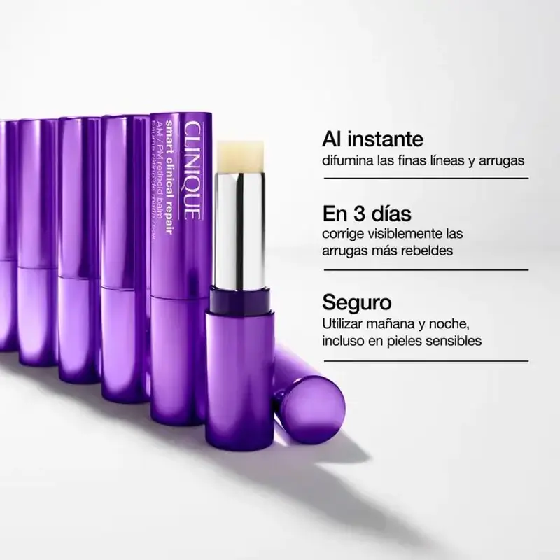 Clinique Smart Clinical Repair Retinoid Lines & Wrinkles Smart Clinical Repair Balm Stick, 3g - Image 4