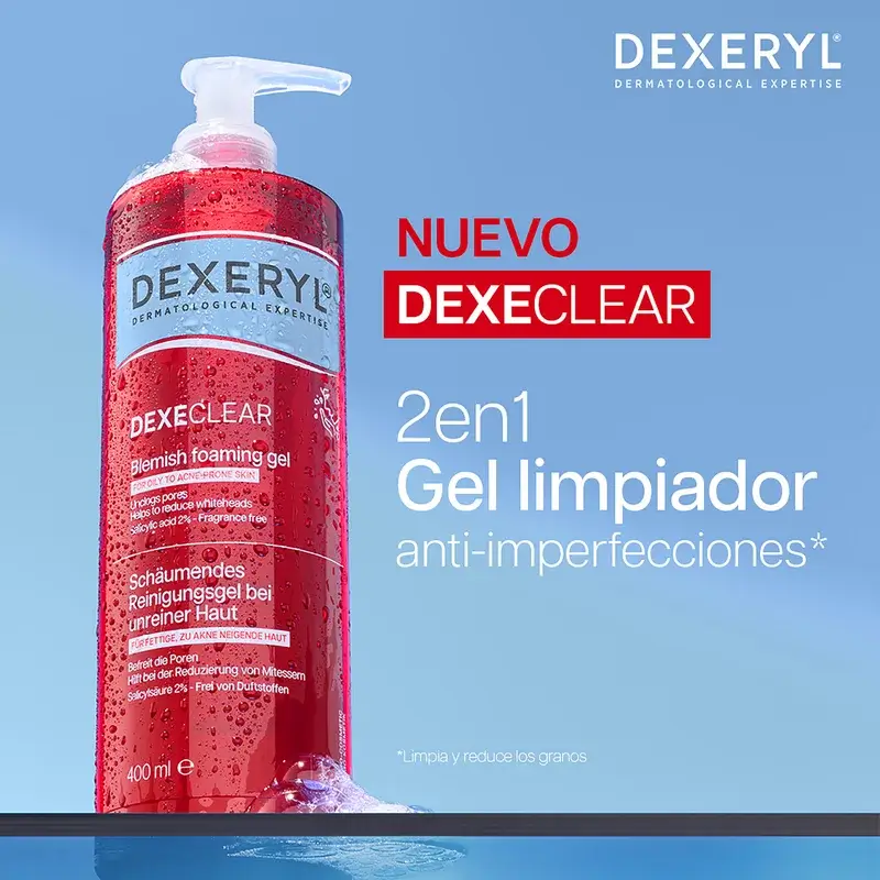 Dexeryl Dexeclear 2 In 1 Anti-Perfection Cleansing Gel , 400 ml - Image 2