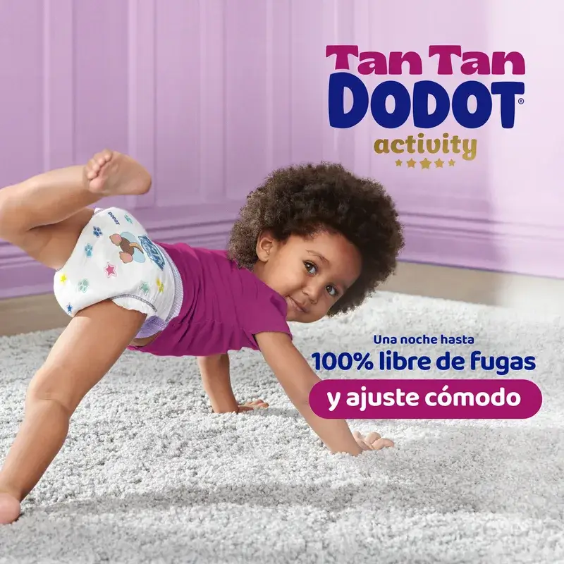 Dodot Activity Taille 6+, 14kg-19kg, 117 couches - Image 5