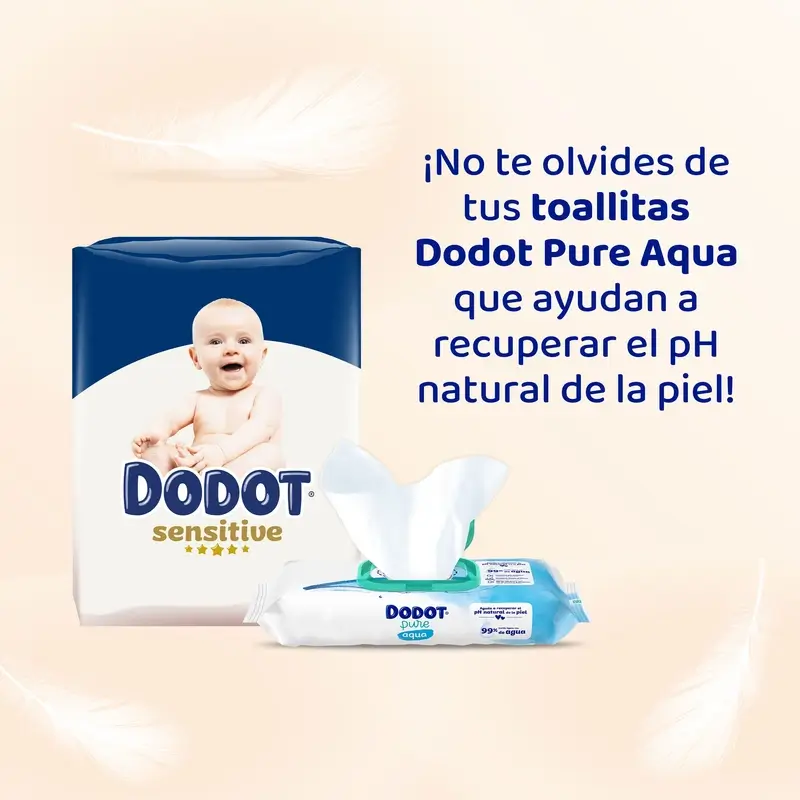 Dodot Sensitive Taille 2, Couches, 4Kg-8Kg , 174 pcs - Image 15