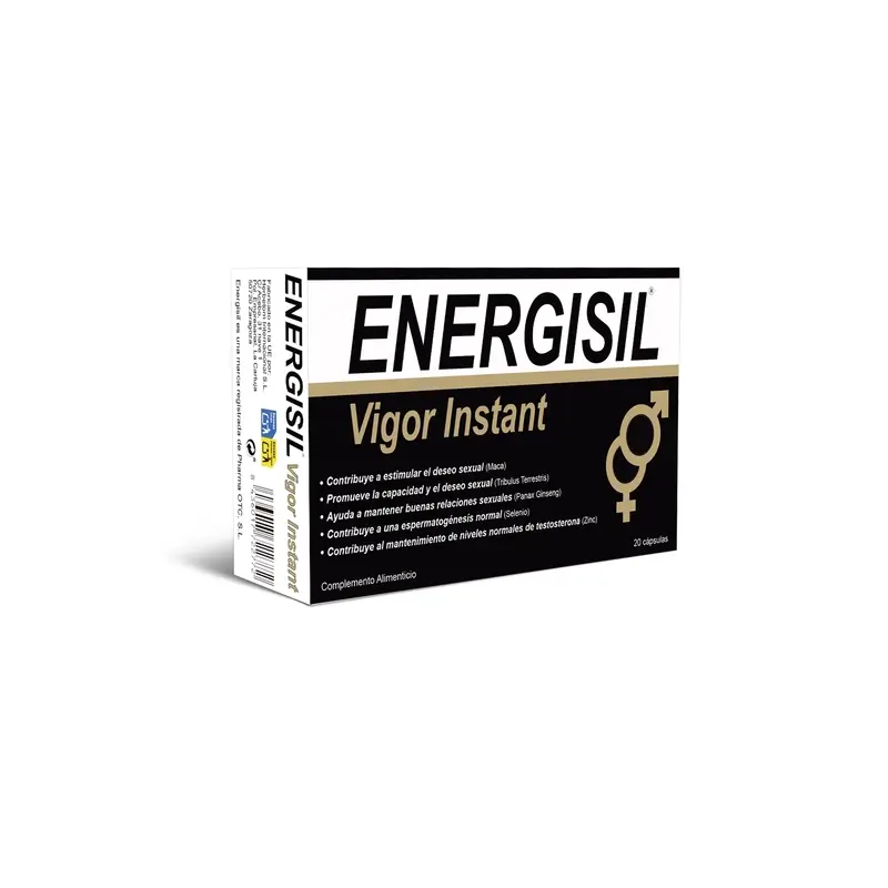 Energisil Vigor Instant , 20 gélules