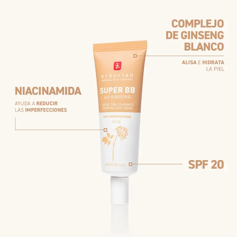 Erborian Super Bb Chocolat, 15 ml - Image 6