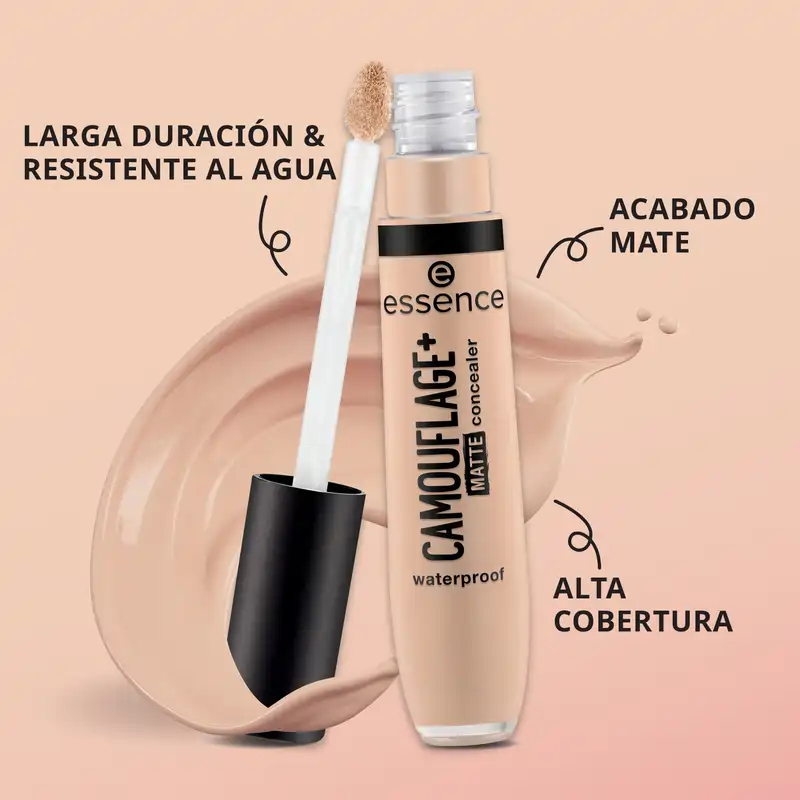 Essence Camouflage+ Matte Concealer 50, 8 ml - Image 5