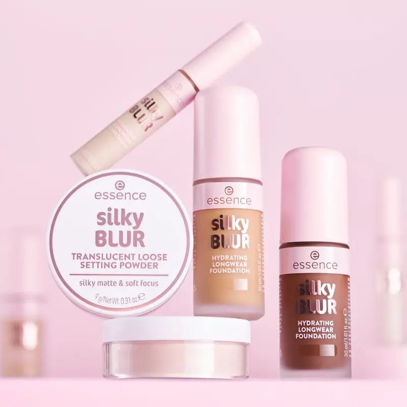 Essence Silky Blur 120 Fond de teint hydratant longue durée, 30 ml - Image 5