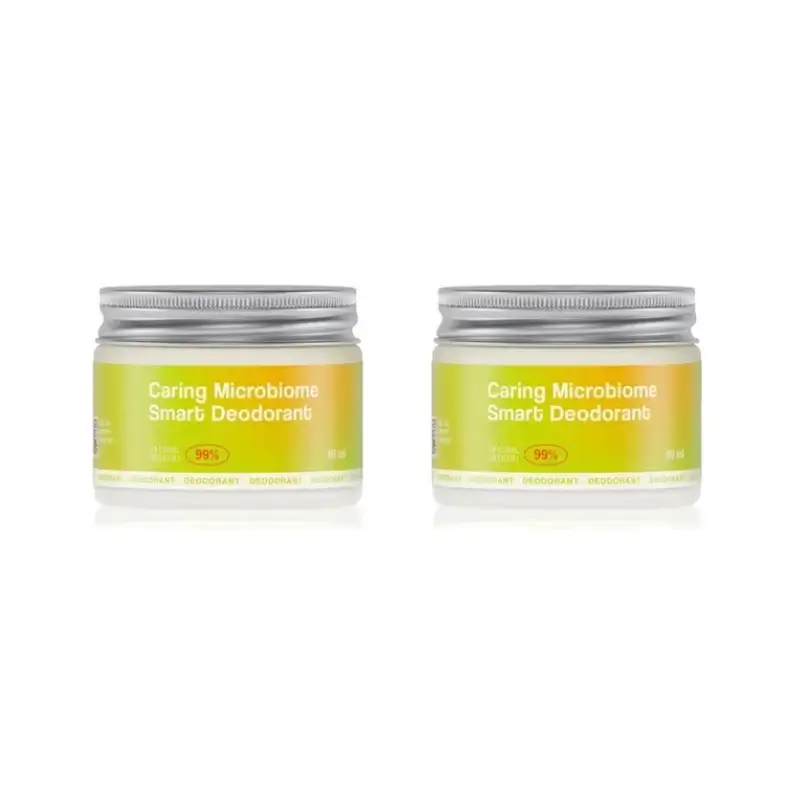 Déodorant naturel Freshly Caring Microbiome, 2x40ml