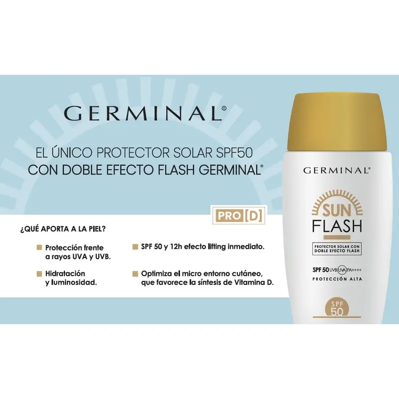 Tube de protection solaire pour le visage Germinal, 50 ml - Image 3