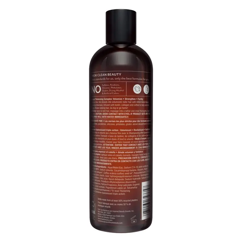 Hask Biotin Boost Shampooing densifiant, 355 ml - Image 2