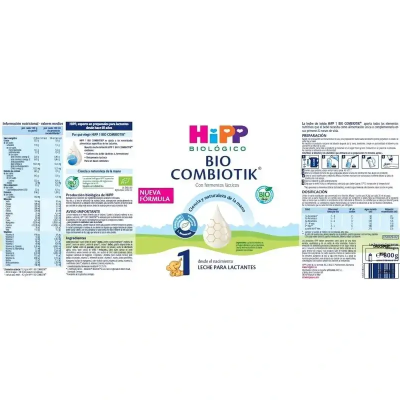 Hipp Combiotik 1, Lait de démarrage, 3X800 Gr - Image 4