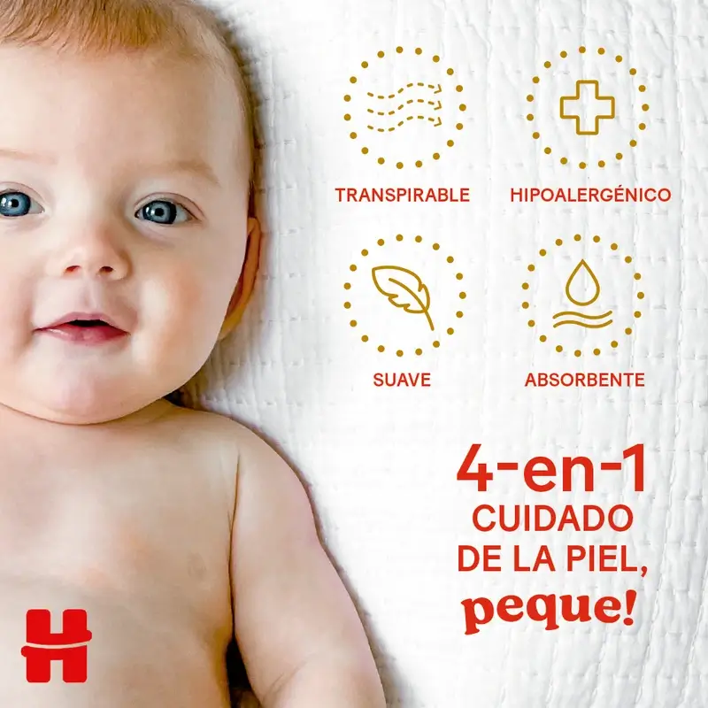 Huggies Extra Care Taille 3 (6-10 Kg) Disney Baby Nappy , 96 pièces - Image 3