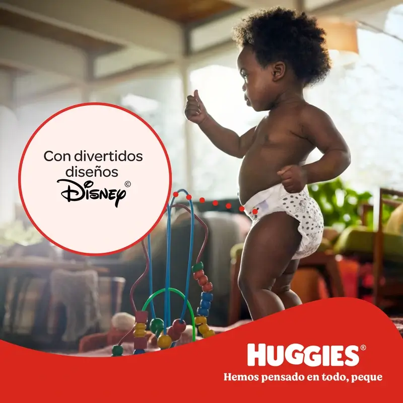 Huggies Little Movers Taille 6 (15-25 Kg) Disney Baby Diaper Briefs, 96 pièces - Image 7
