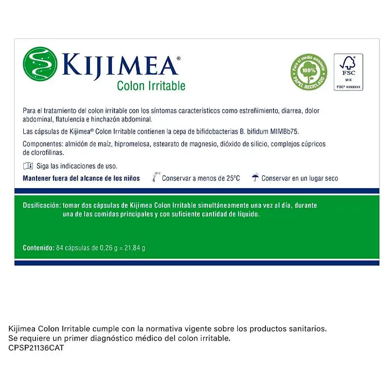 Kijimea Colon Irritable 84 Caps - Image 2