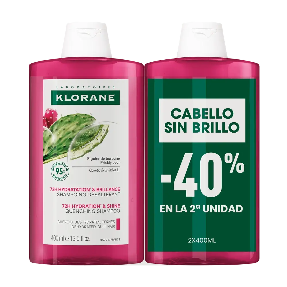 Klorane Fig de Barbaria Shampooing 2 X 400Ml