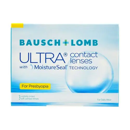 Lentilles de contact mensuelles ultra-multifocales, 3 unités
