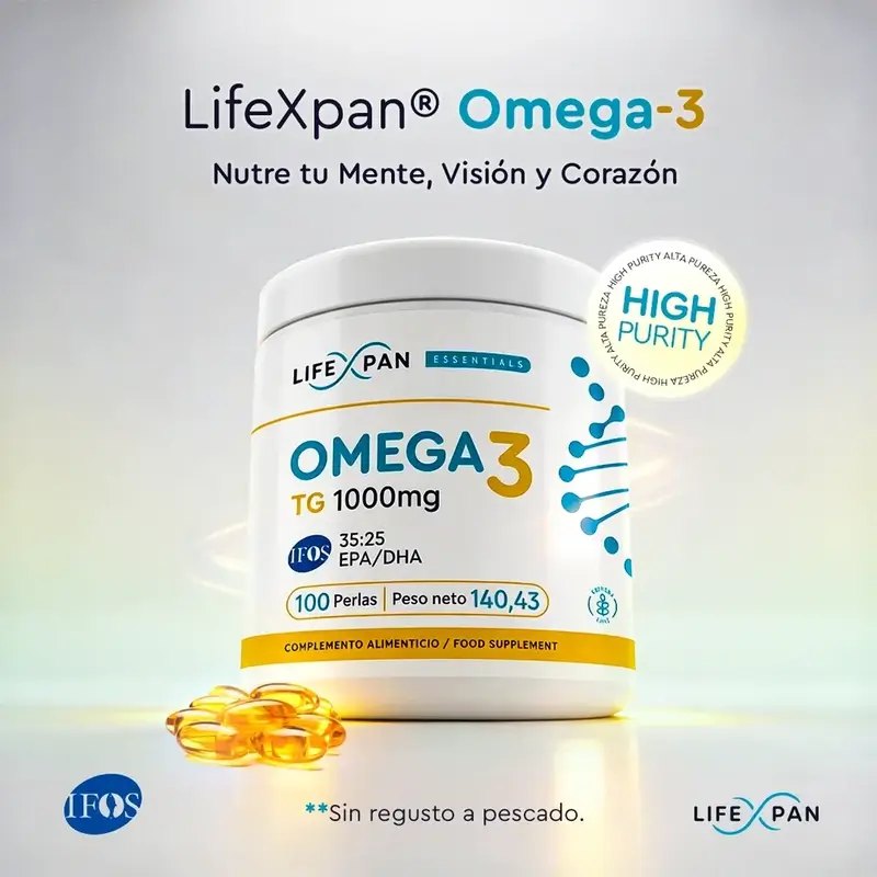 Lifexpan Omega 3 Ultra Pure Ifos 1000 Mg , 100 gélules - Image 4