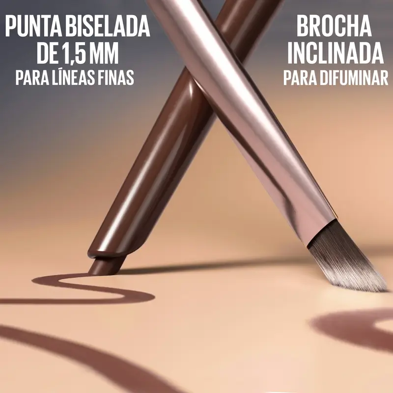Maybelline New York Sculpting Stix Eyeliner 2 en 1, Mocha Contour 014, 0,7G - Image 7