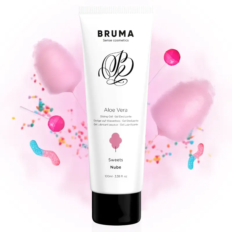 Brume de gel glissant à l'aloe vera aromatisée, 100 ml