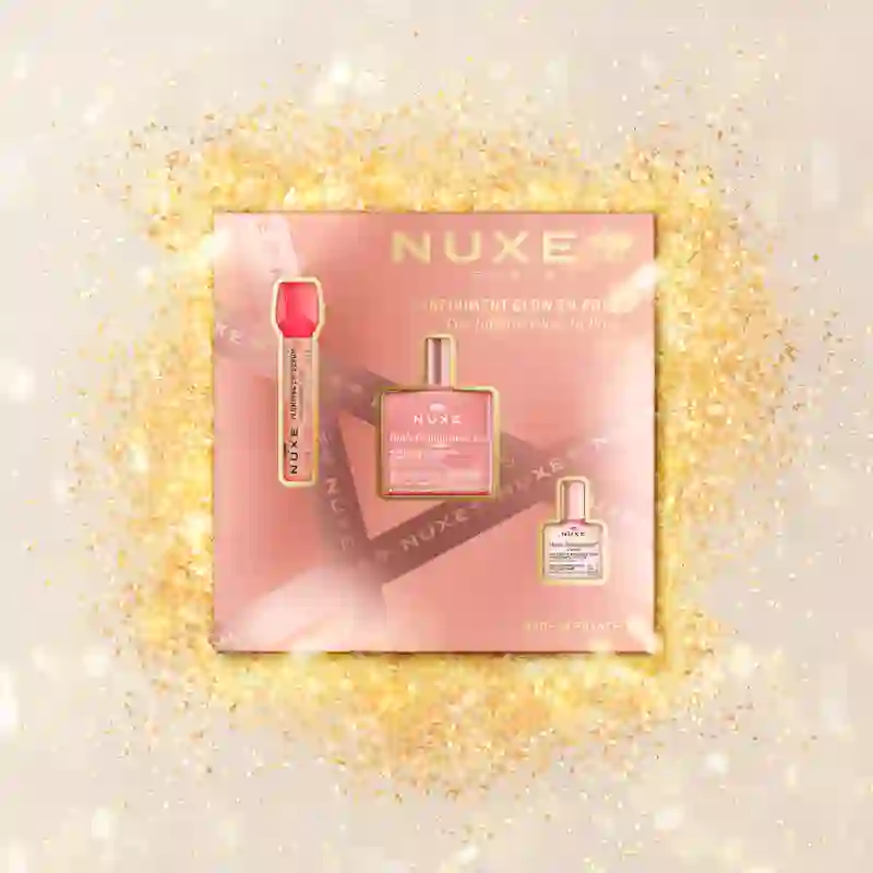 Nuxe Multi-Gammes Eclat Infini Rose Sérum Lèvres Very Rose + Huile Prod Floral Or + Coffret Huile Prod Floral - Image 2
