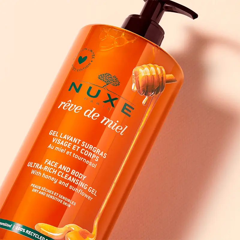 Nuxe Rêve de Miel Gel Nettoyant Dermatologique Edition Limitée 750 ml - Image 2