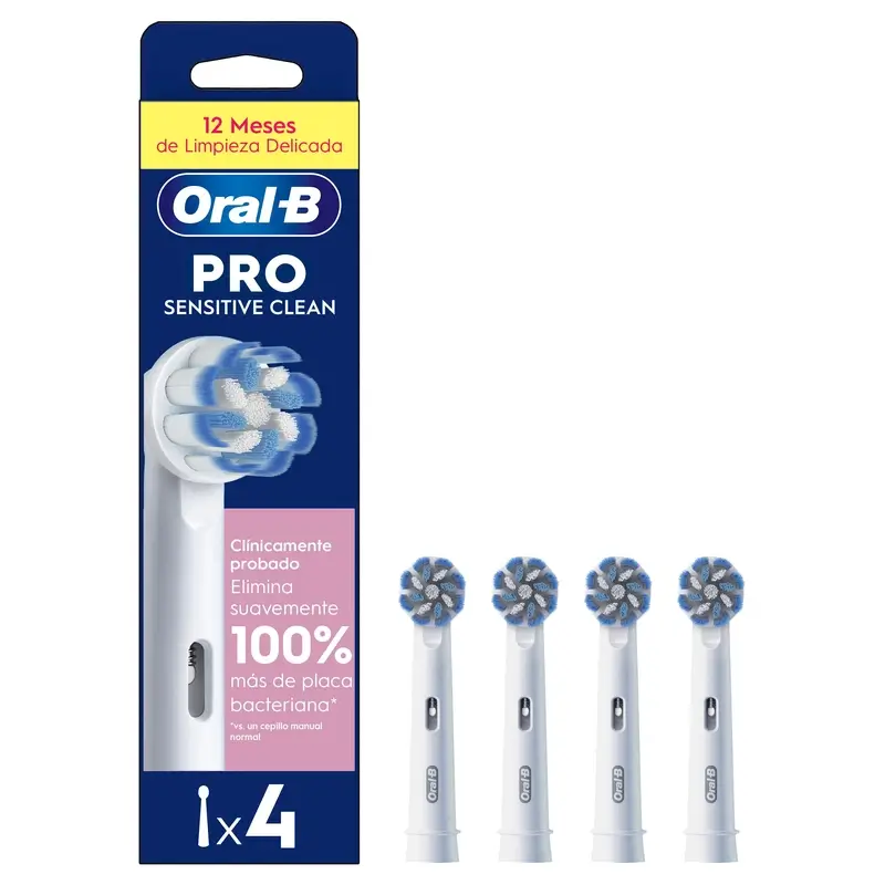 Oral-B Braun Sensitive Clean Refill, 4 pièces