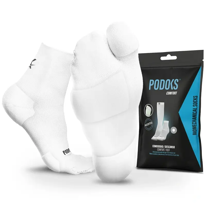 Chaussettes de confort Podoks H3 blanches