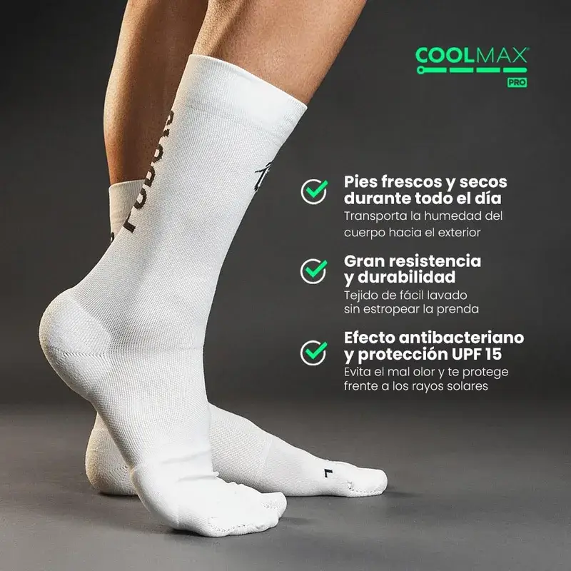 Podoks High Running Socks H5 White - Image 3