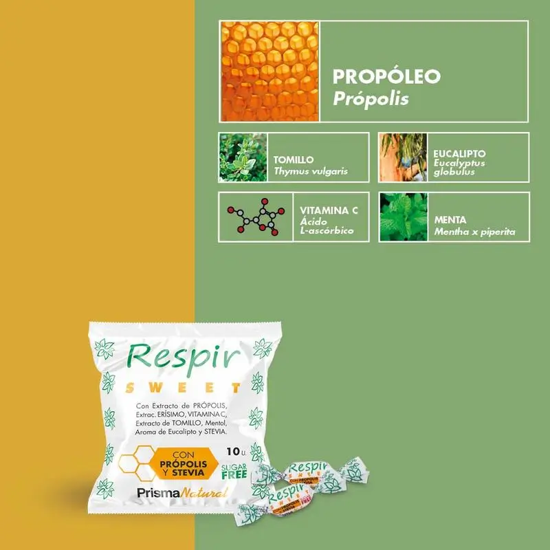 Prisma Natural Respir Sweets, 10 bonbons - Image 3
