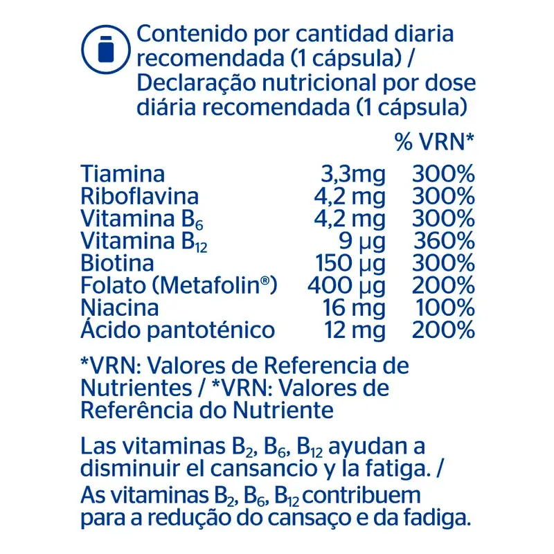 Pure Encapsulations B-Complex, 60 Capsules Végétales - Image 2