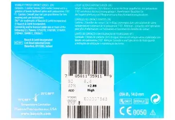 Lentilles mensuelles multifocales Purevision, 3 unités - Image 4