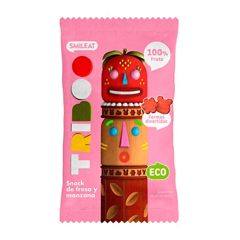 Smileat Sminolas Pomme & Fraise Eco, 25g