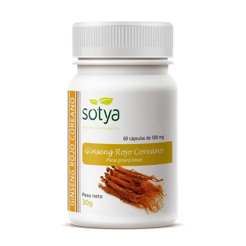 Sotya Ginseng Rouge Coréen 500Mg , 60 gélules