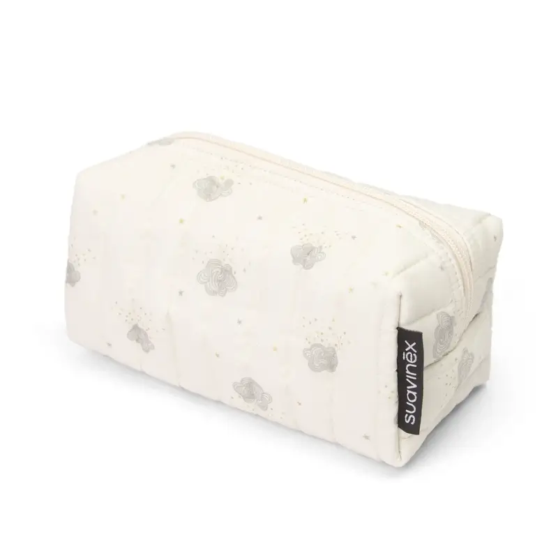 Suavinex Baby Toilet Bag Travel Cloth, Beige - Image 4