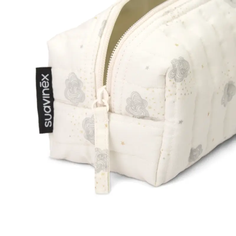 Suavinex Baby Toilet Bag Travel Cloth, Beige - Image 6