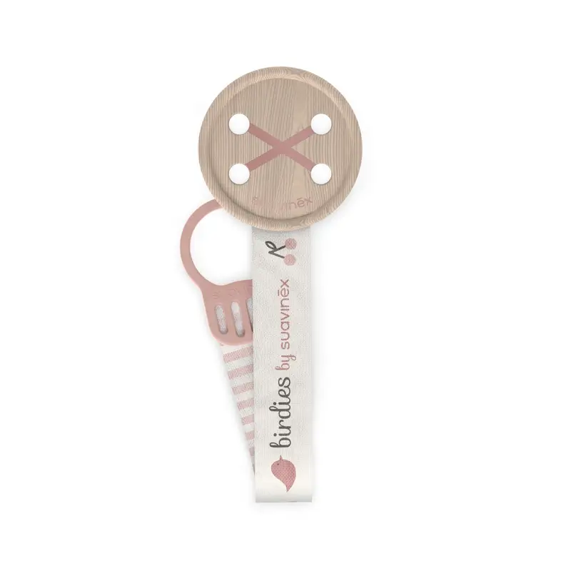 Suavinex Dummy Tape +0 Months Birdies Pink