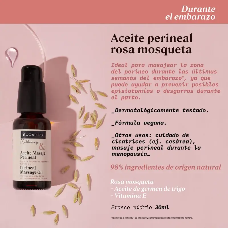 Suavinex Huile de massage pour le périnée, 30 Ml - Image 6